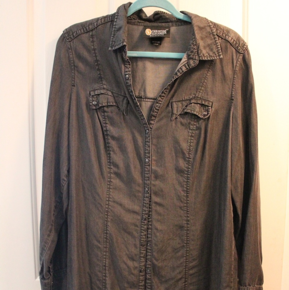 long button up